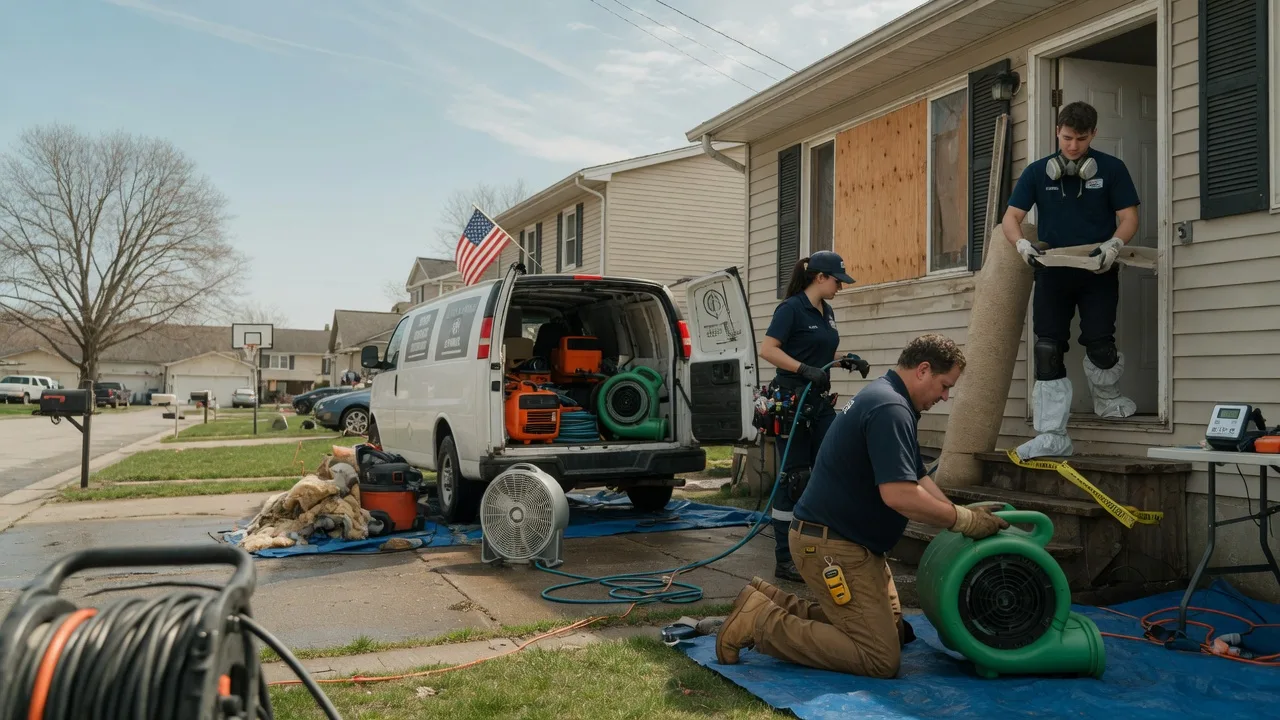 Water Damage Restoration in Milam, TX near me
